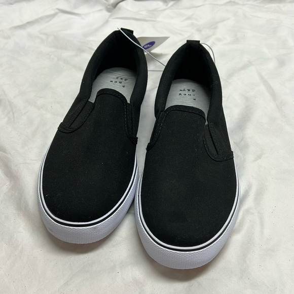 Millie black slip on sneakers - Picture 1 of 7